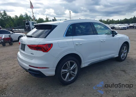 2019 Audi Q3 2.0T S Line Premium из США, поврежденный, VIN WA1DECF33K1083324